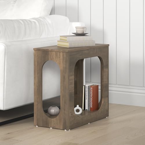 Galano Doyle End Table, Bedside Table for Bedroom, Small Sofa Table