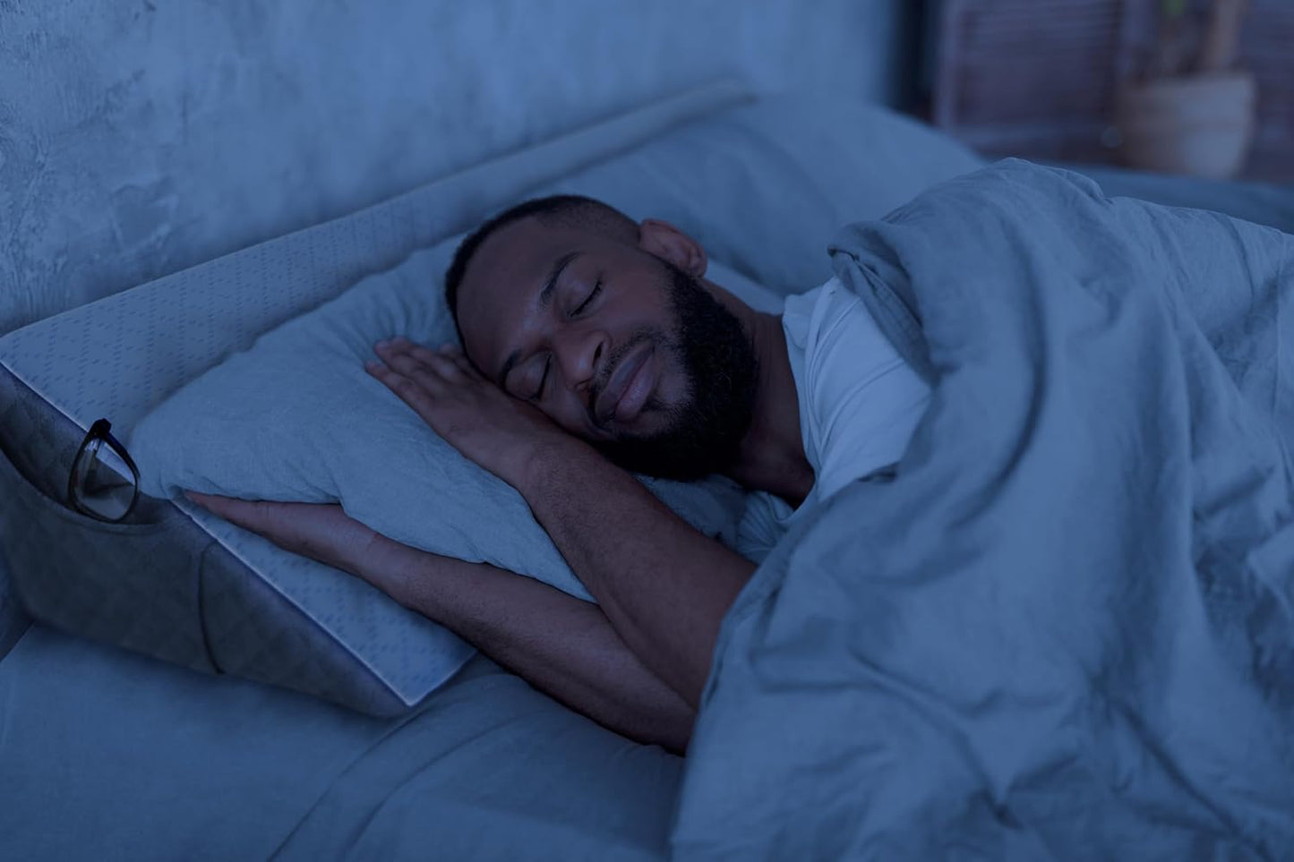 Kölbs Bed Wedge Headboard Pillow, Flippable 2 Sided, Instantly Change Your Decor8x10