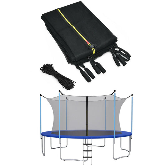 10FT Replacement Weather-Resistant Trampoline Safety Enclosure Net