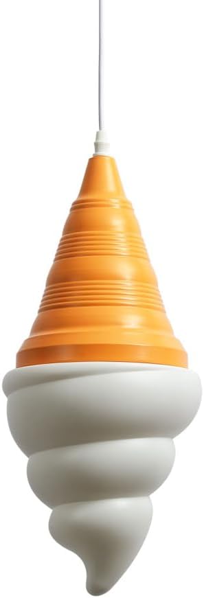 Ice Cream Chandelier Spiral Cone Decorative Pendant Light Fixture