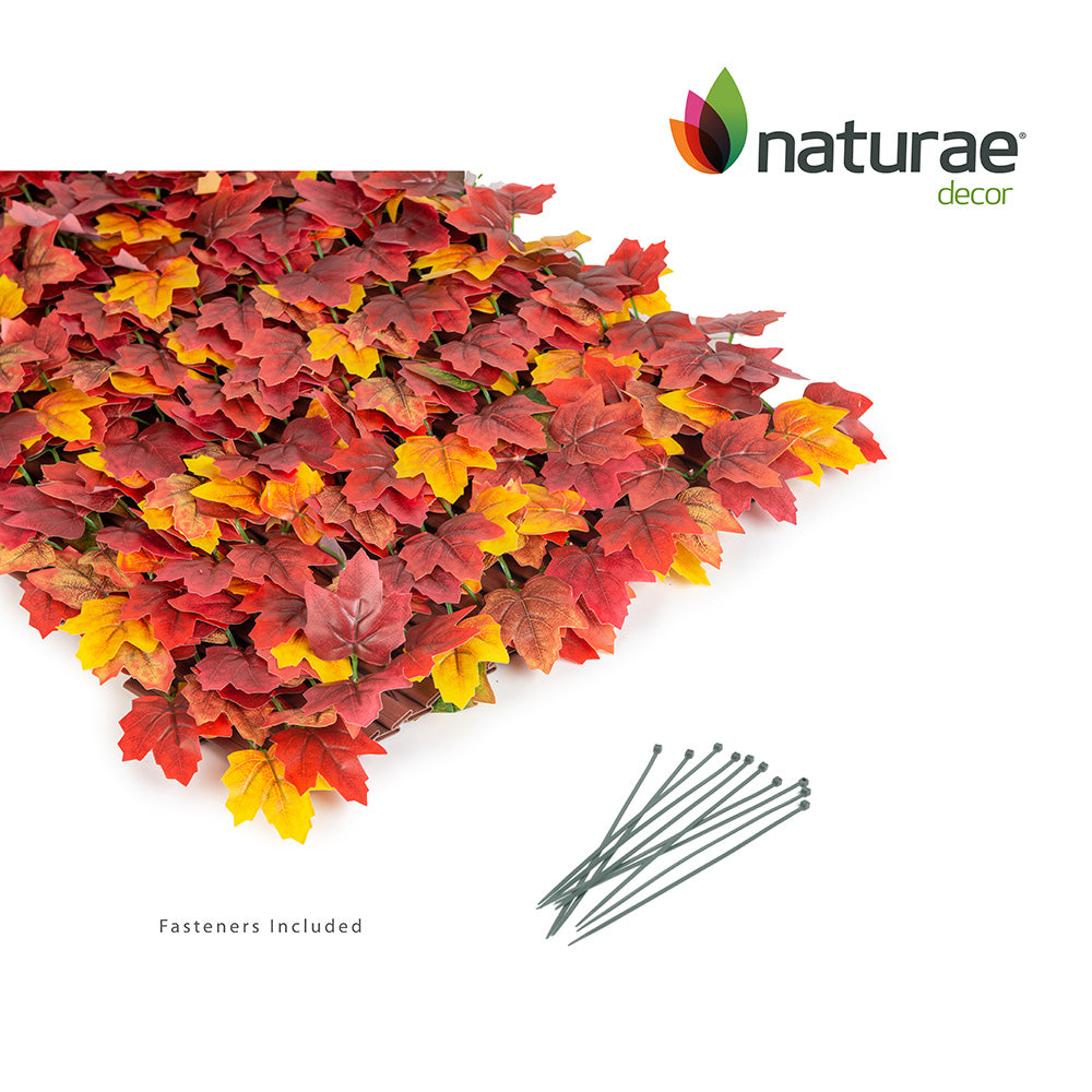AUTUMN MAPLE LEAF 40″X96″ PRIVACY SCREEN