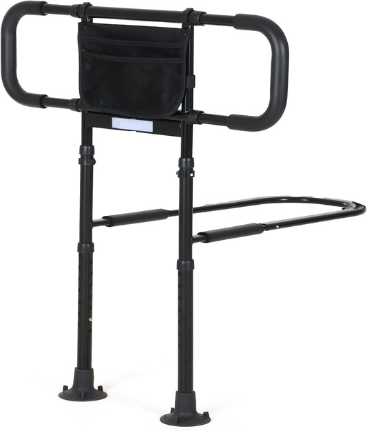 Bed Rails for Elderly Adults Safety: Bed Assist Rail with Adjustable Double Grips