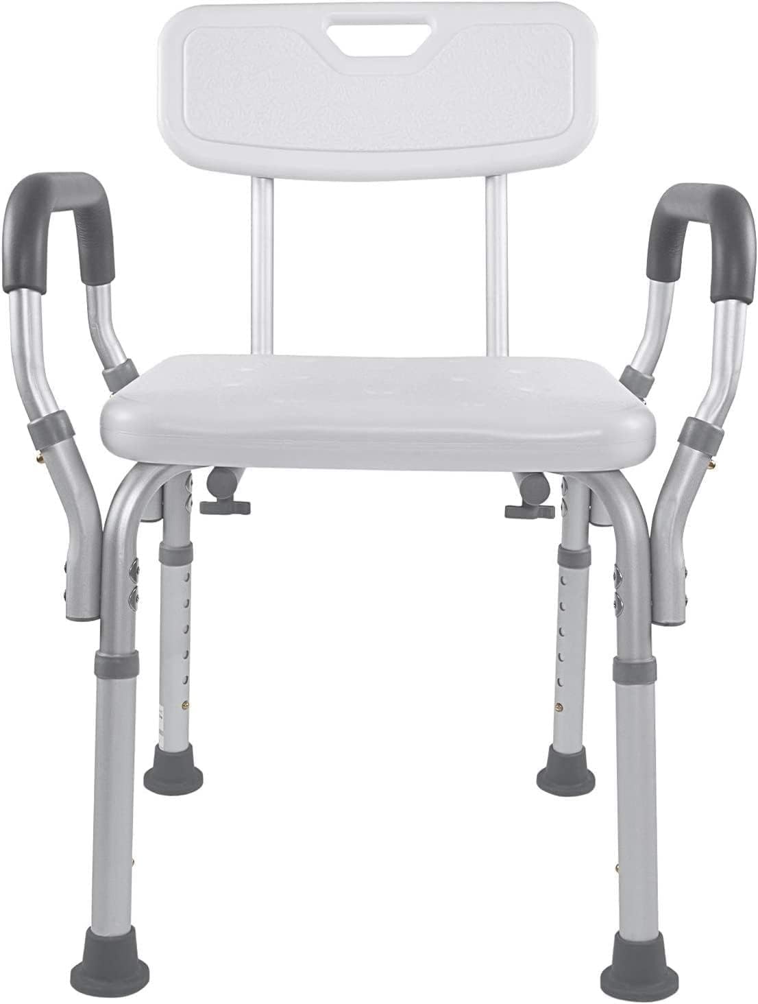 Vaunn FSA/HSA Eligible Medical Shower Chair Bath Seat with Padded Arms