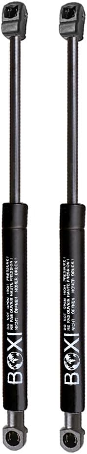 BOXI Qty (2) Trunk Lift Supports Gas Struts Shocks Springs Fit for BMW 640i