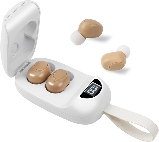 Hearing Aids for Seniors, Rechargeable Hearing Aid with Noise Cancelling for Adults