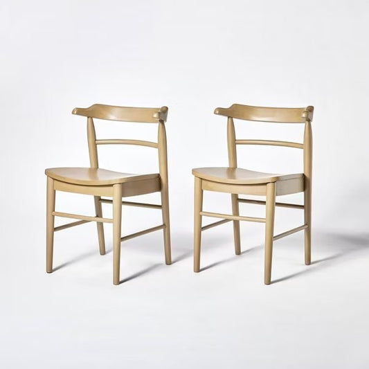 Kaysville Curved Back Wood Dining Chair