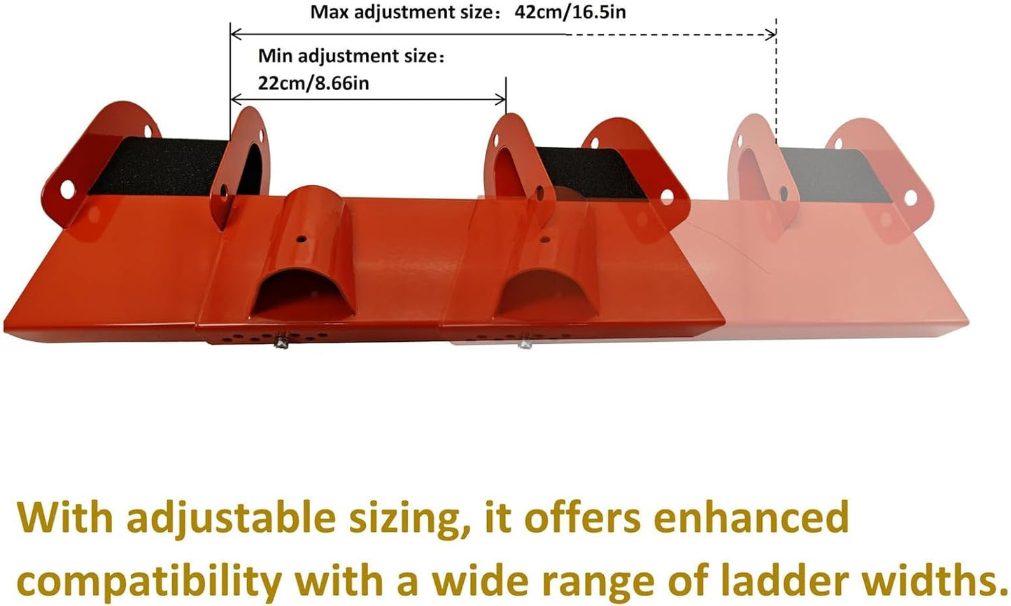 Ladder Helper, Heavy Duty Steel Gutter Guard Ladder Stabilizer