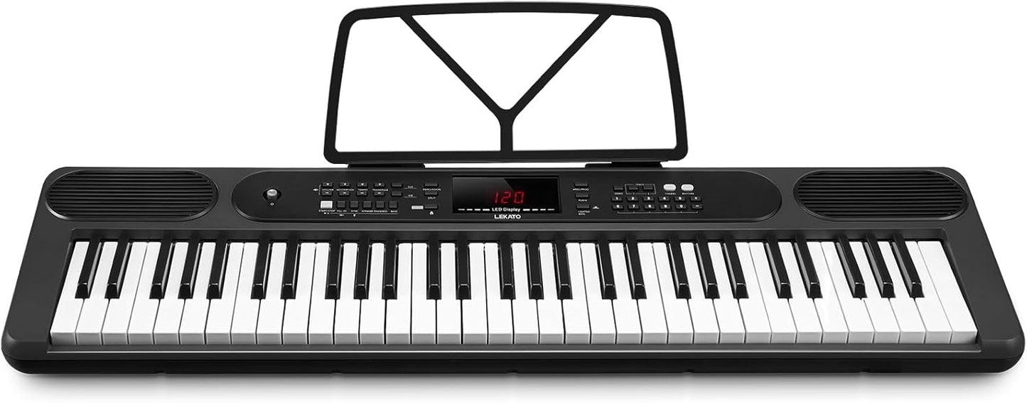 LEKATO 61 Lighted Key Keyboard Piano