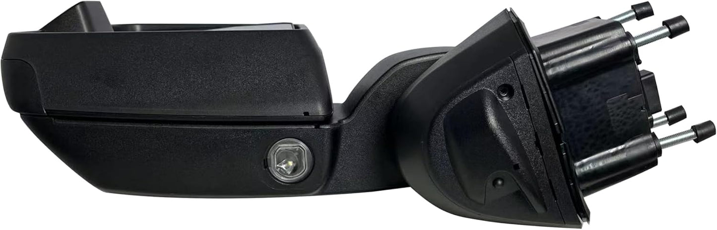 Driver Left Side Door Towing Mirror Power and Heated with Signal Light