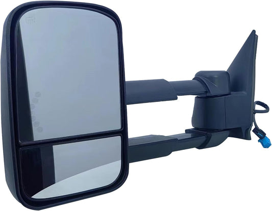Driver Left Side Door Towing Mirror Chevy Silverado 1500 2500 3500HD from 03 to 06