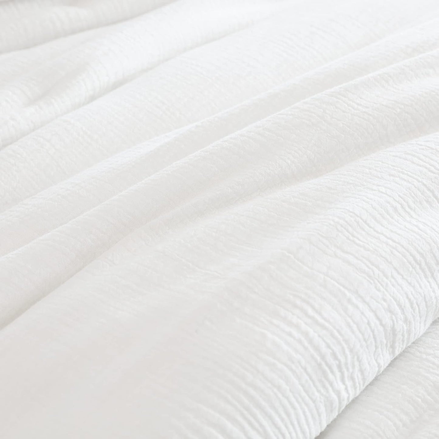 Hombys 100% Cotton Muslin Oversized King 120x120, Lightweight and Breathable Down Alternative