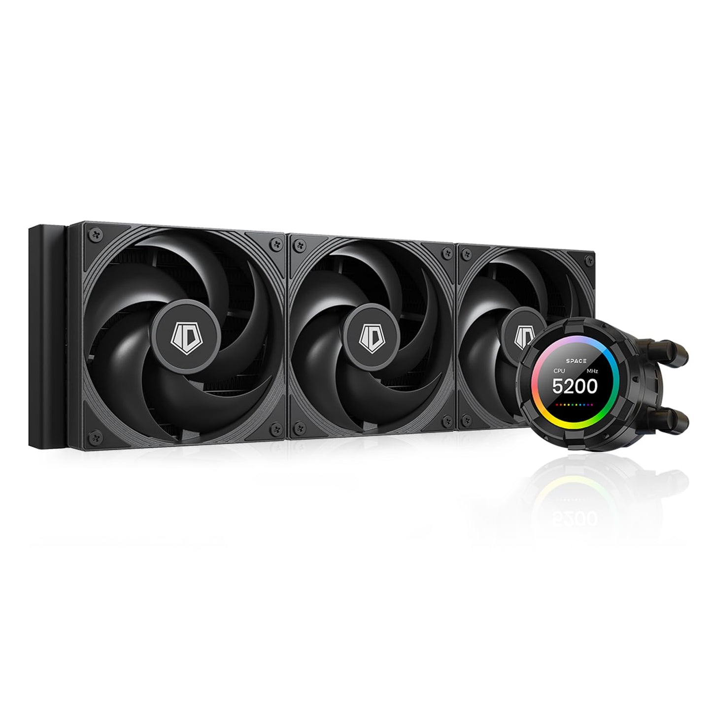 ID-COOLING SL360 PRO SE 360mm AIO CPU Liquid Cooler with Customizable LCD Display