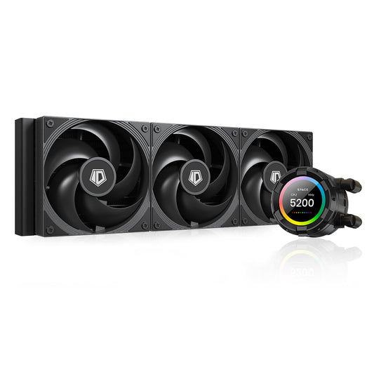 ID-COOLING SL360 PRO SE 360mm AIO CPU Liquid Cooler with Customizable LCD Display