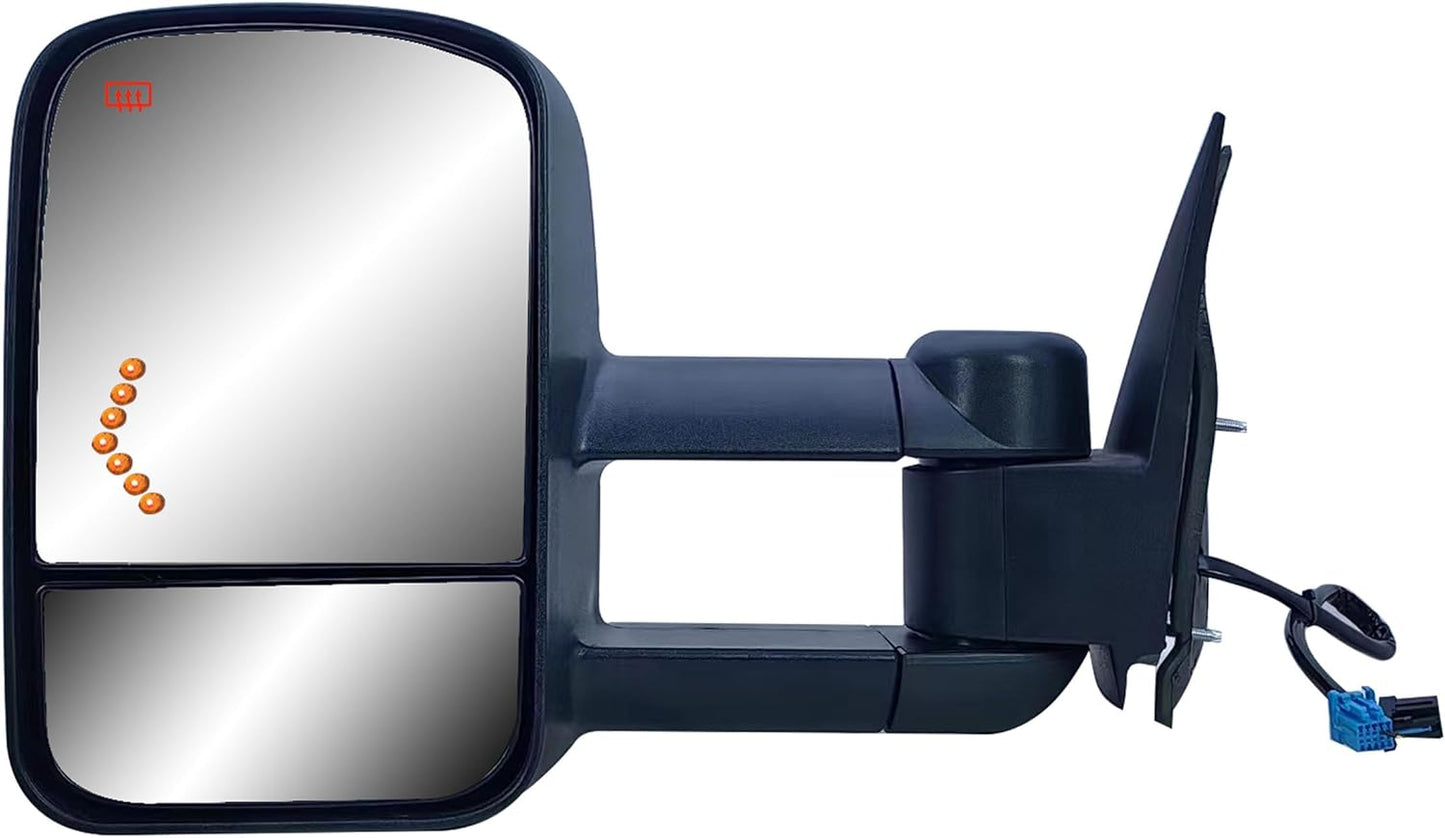 Driver Left Side Door Towing Mirror Chevy Silverado 1500 2500 3500HD from 03 to 06