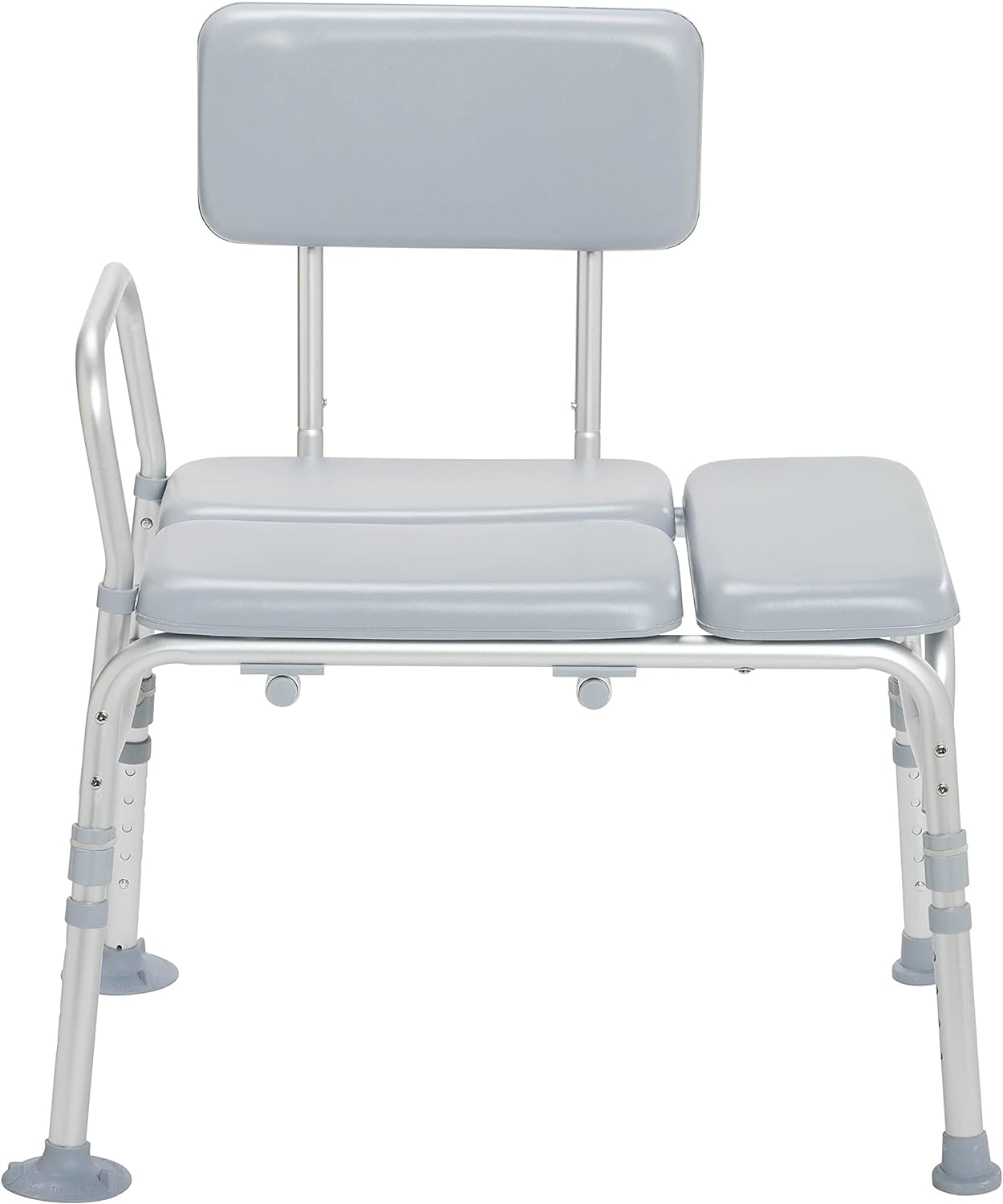 Drive Medical 12005KD-1 Padded Shower Seat Chair, Gray
