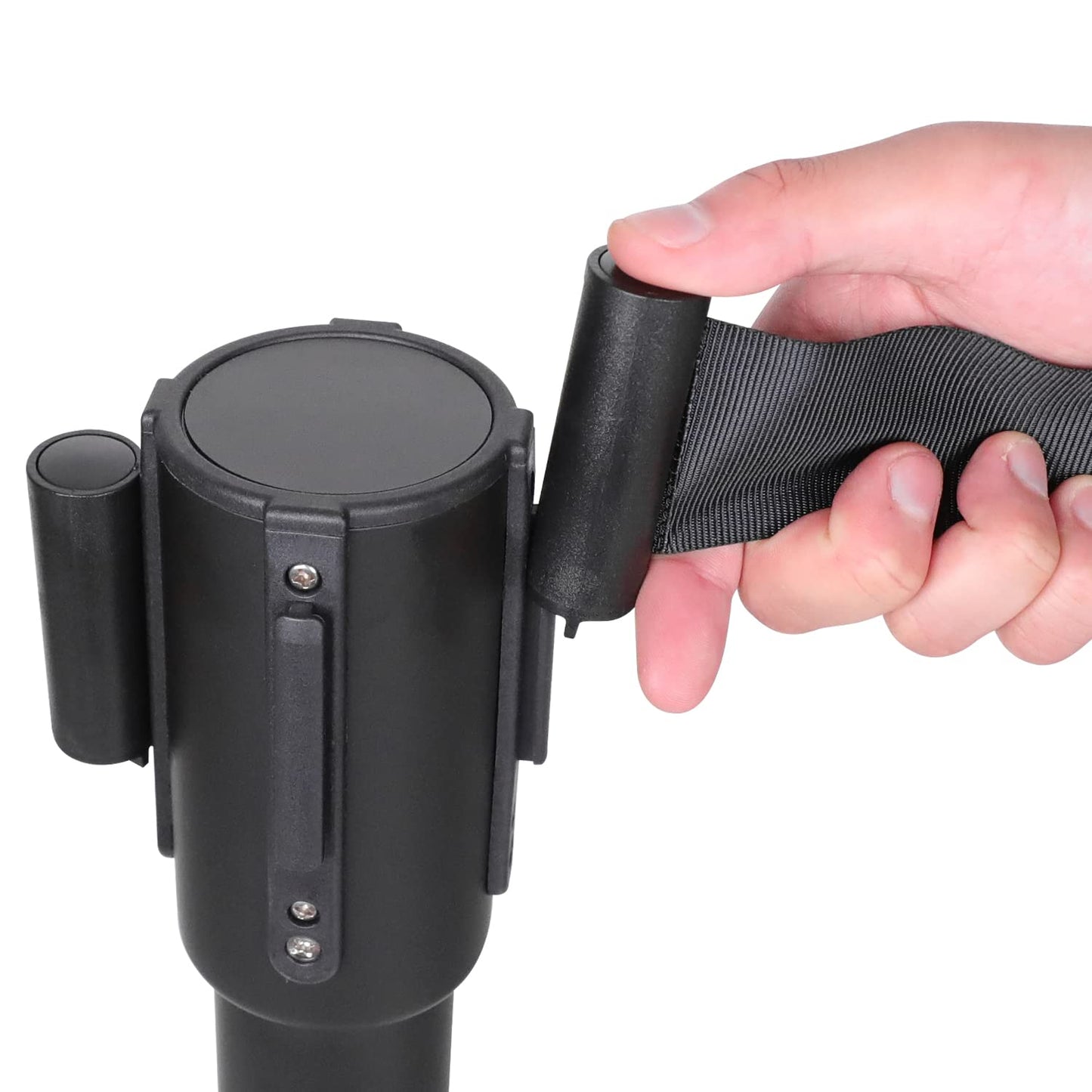 Amazon Basics Premium Crowd Control Stanchions with Easy Assembly, 6.5 foot