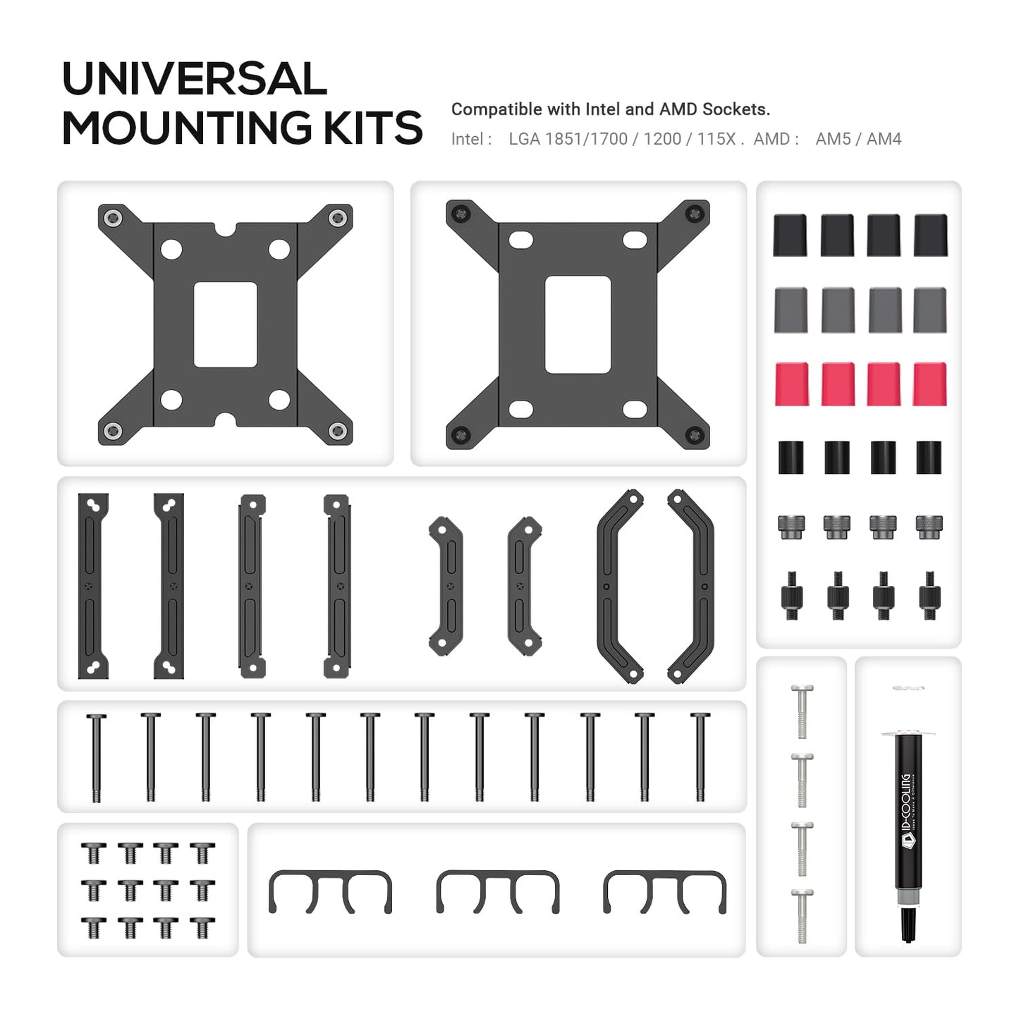 ID-COOLING SL360 PRO SE 360mm AIO CPU Liquid Cooler with Customizable LCD Display