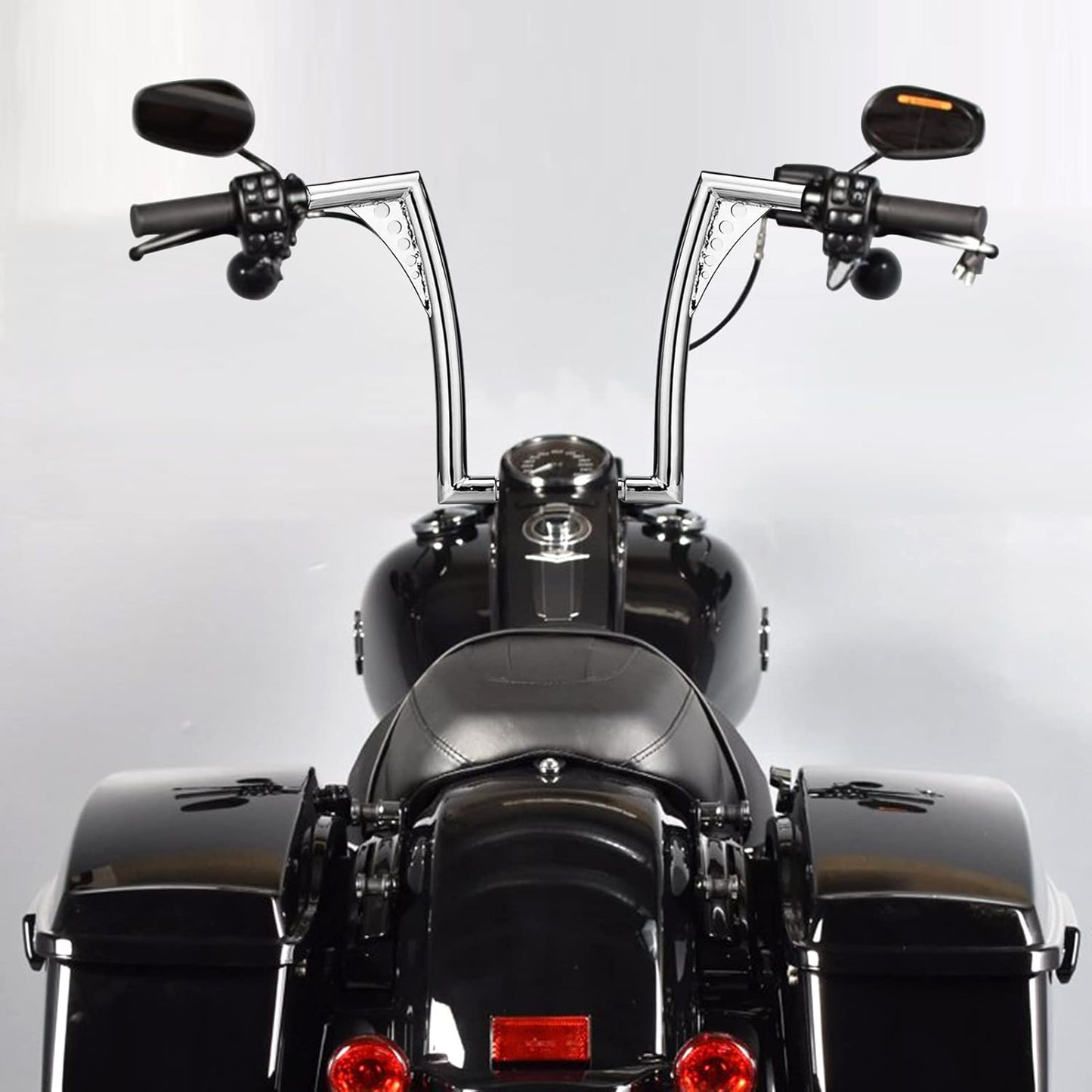 WeiSen 14" Ape Hanger Handlebar, 1 1/4" Handle Bar Compatible with Sportster 84-22