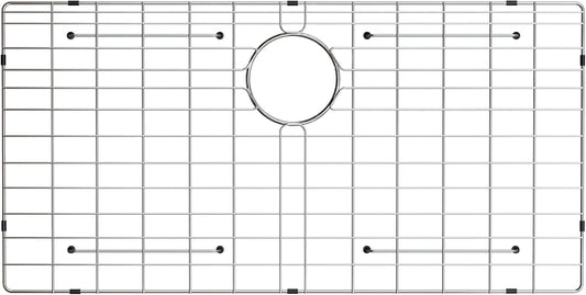 Sink Protector Grid, Sink Grids for Bottom of Kitchen Sink with Corner Radius 3/16",27-9/16" x 14-9/16"