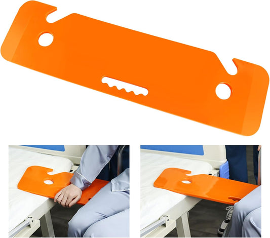 LOSCHEN Slide Transfer Board with Two Hand Cutouts, Seniors Transfer from Wheelchair to Bed