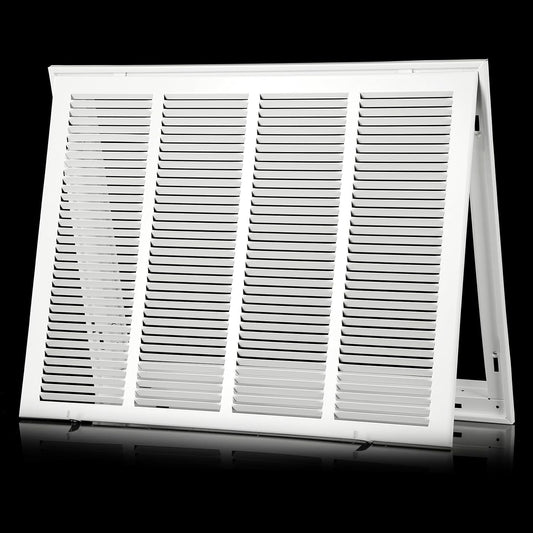 20×12 Return Air Grille [Duct Opening Size] Return Vent Cover for Wall or Ceiling