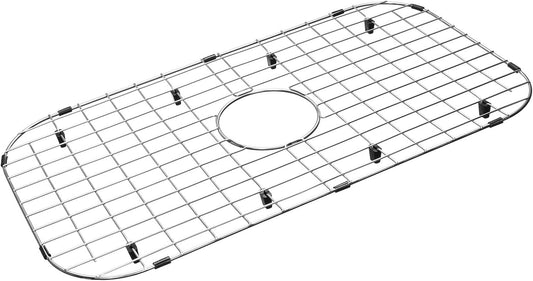 Serene Valley Sink Protector Grid 26-1/16" x 14-1/16", Centered Drain with Corner Radius 3-1/2"
