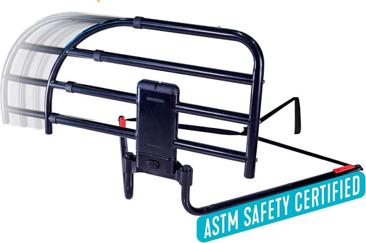 Able Life Click-N-Go Extendable Bed Rail for Wood Adjustable Bed Frames.