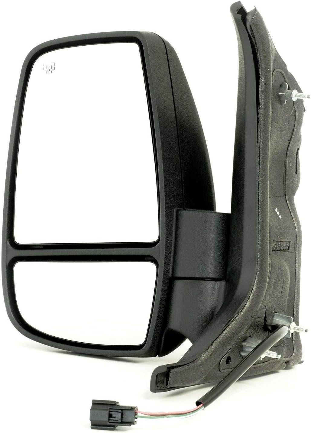 Replacement Driver Left Side Mirror Power Mirror and Heated With Indicator Fit Ford Transit 150 250 350 from 2015 to Onward