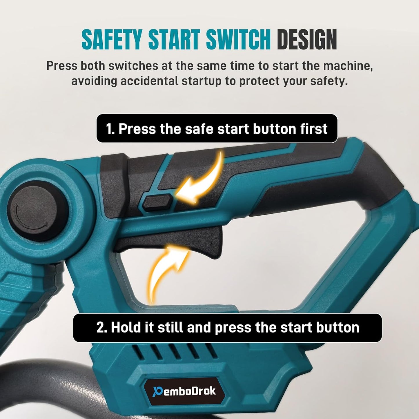 Electric Weed Wacker with Wheel Brushless Cordless Weed Eater Battery Powered