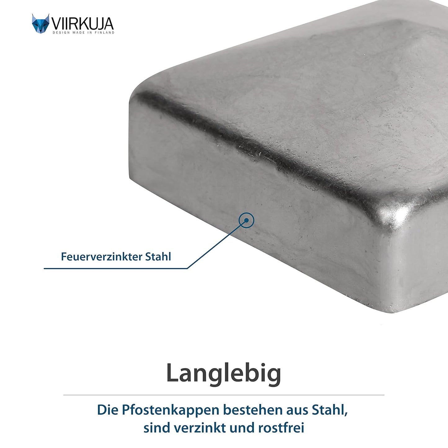 Post Caps 2.8x2.8 inches -10 Pieces Caps