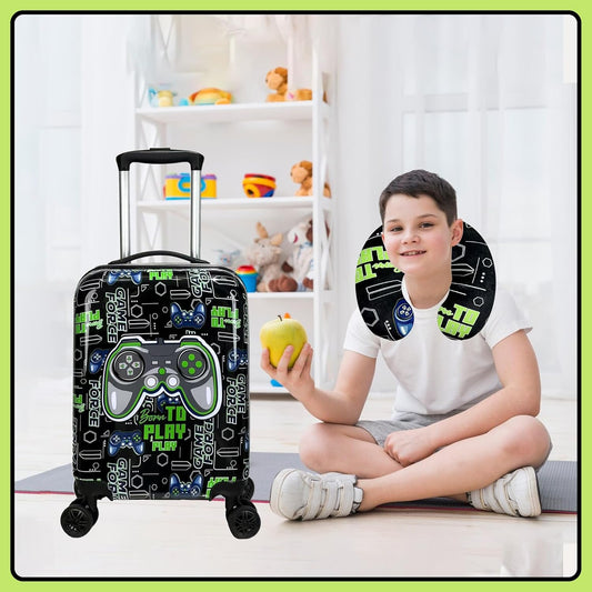Kid’s Luggage Suitcase Set 16’’ Hardside Luggage with Spinner Wheels