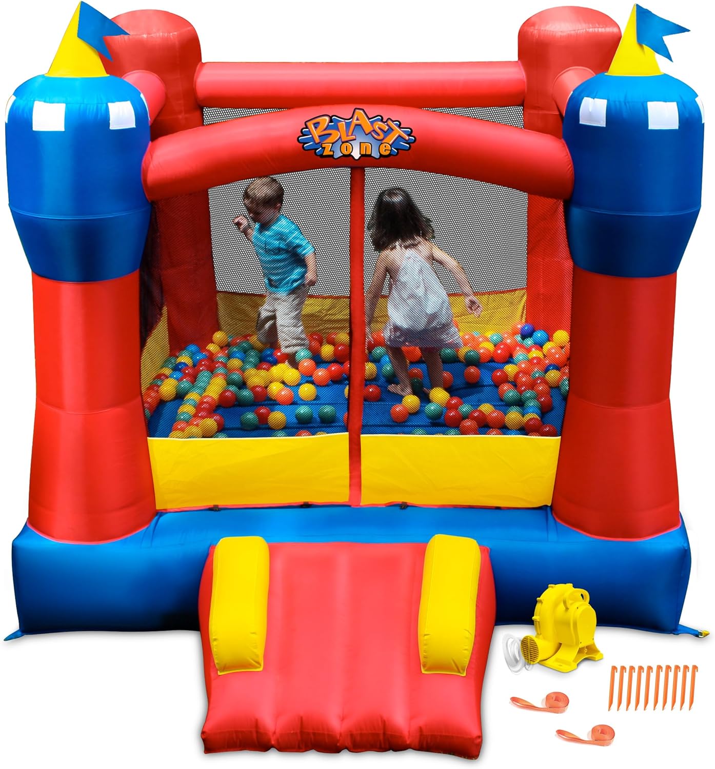 Magic Castle - Inflatable Bounce House with Blower