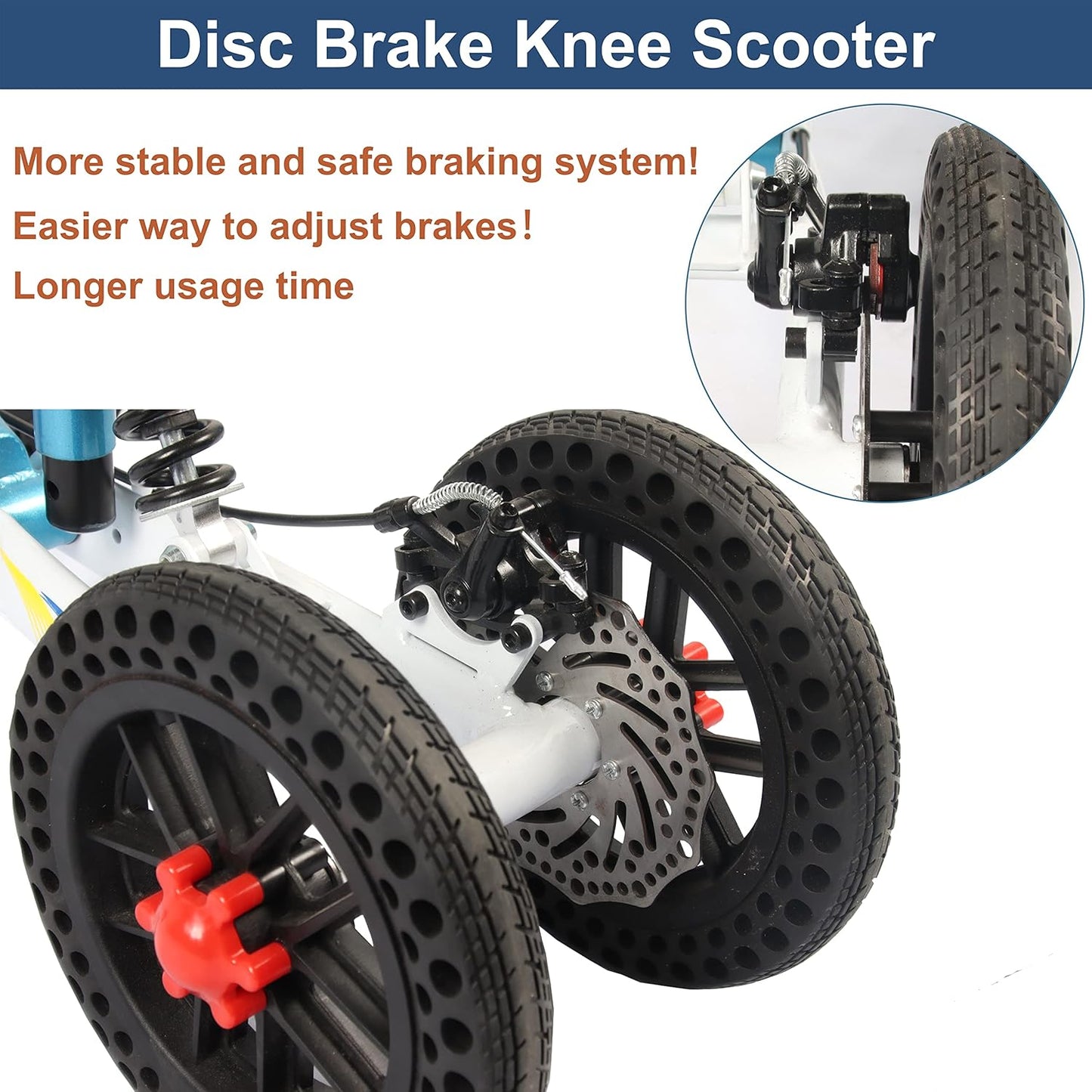 All Terrain Foldable Knee Scooter