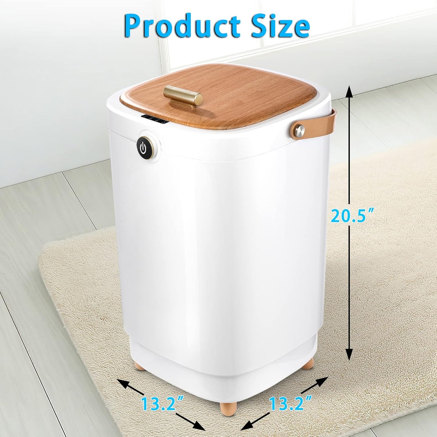 Towel Warmers for Bathroom Bucket，Luxury Large Spa Towel Hot Warmer