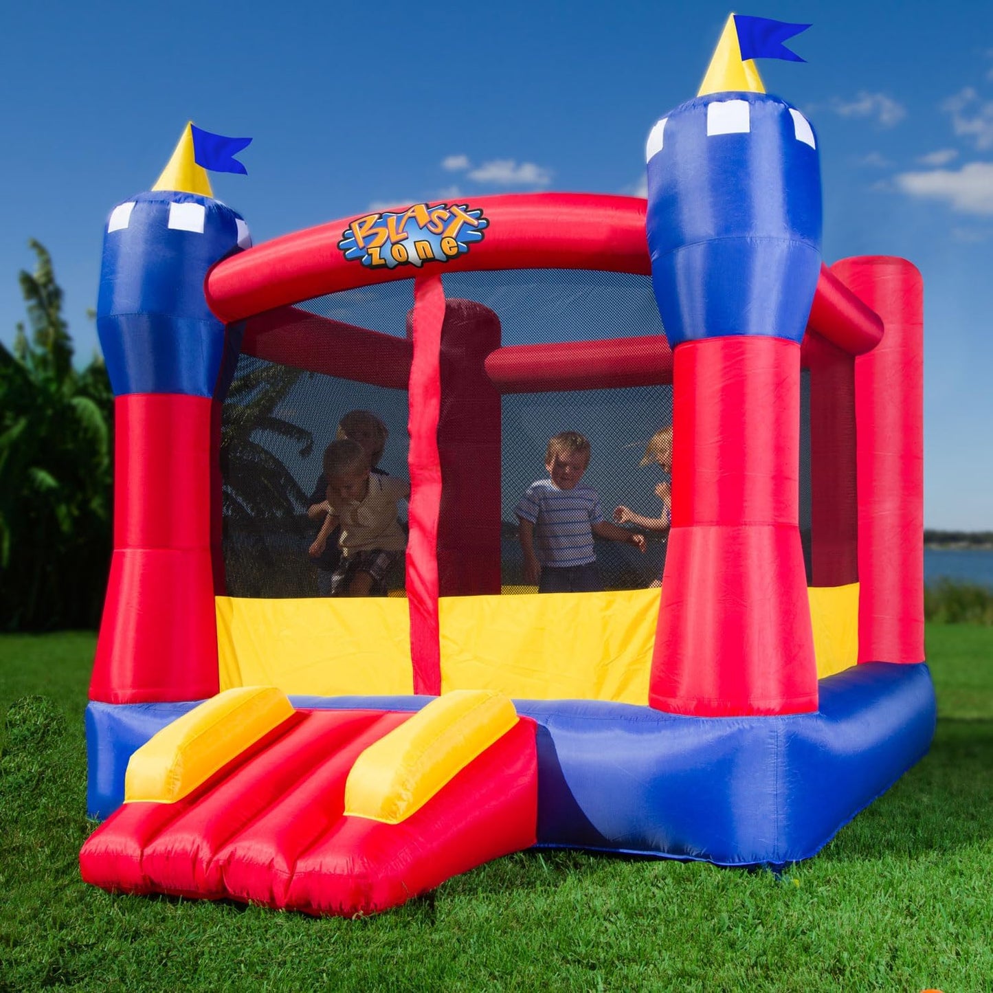 Magic Castle - Inflatable Bounce House with Blower