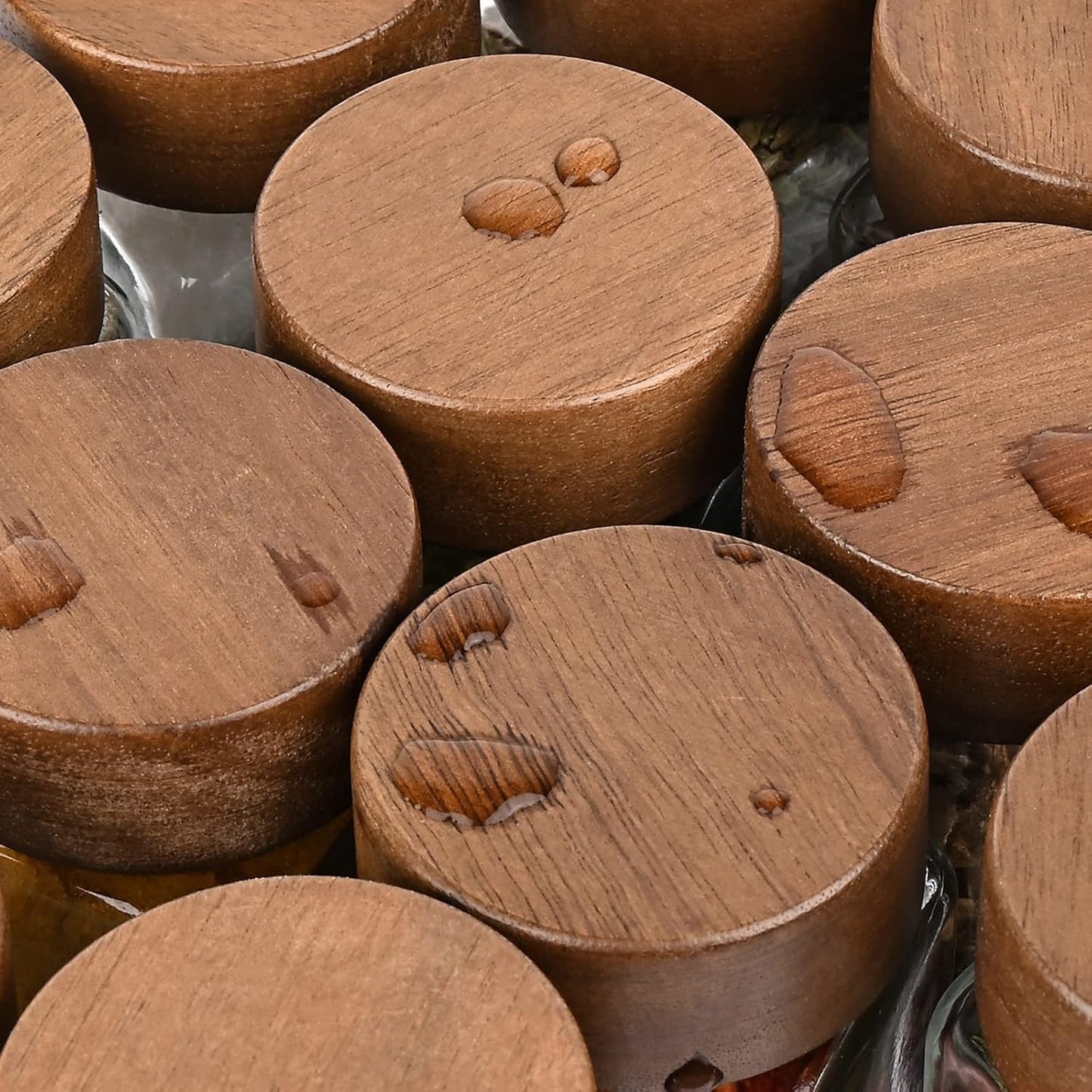 Yangbaga 15 Pcs Glass Spice Jars - Please see Description