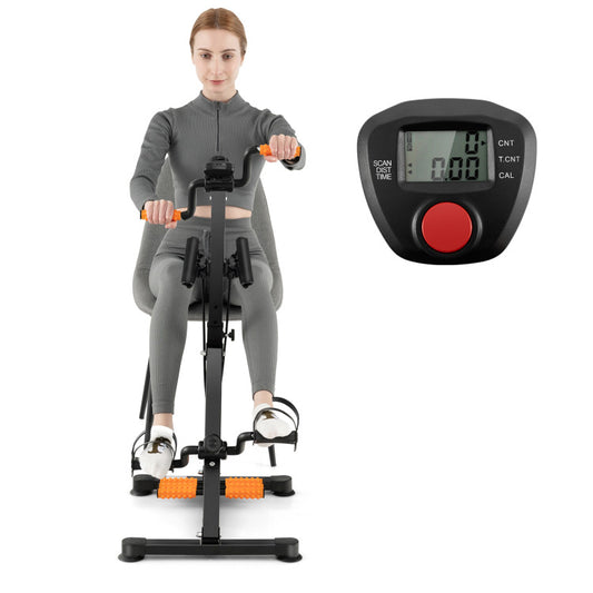 Adjustable LCD Pedal Exercise Bike with Massage