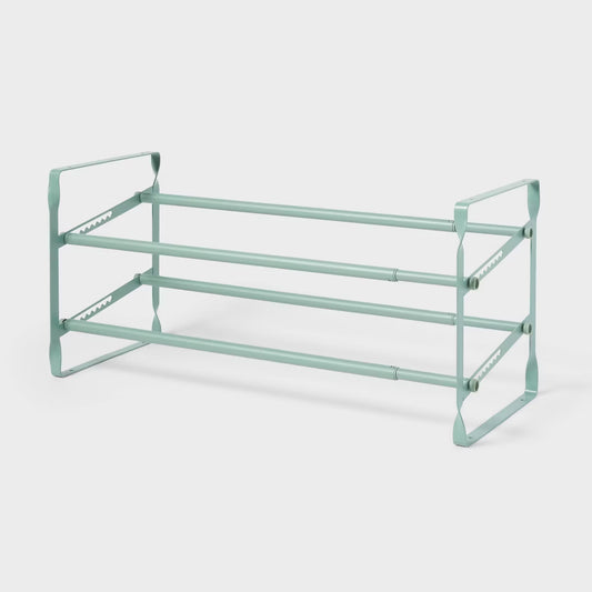 2 Tier Expandable Shoe Rack