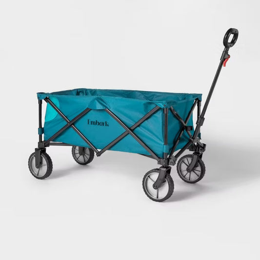 Teal Collapsible Wagon - Embark