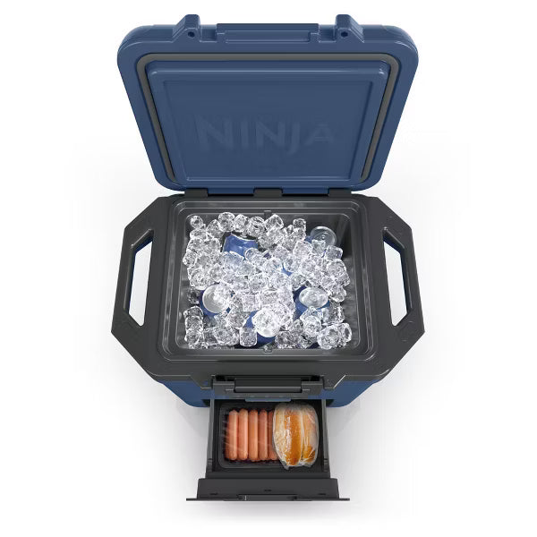Ninja FrostVault 30qt Hard Sided Cooler with Dry Zone - Lakeshore Blue