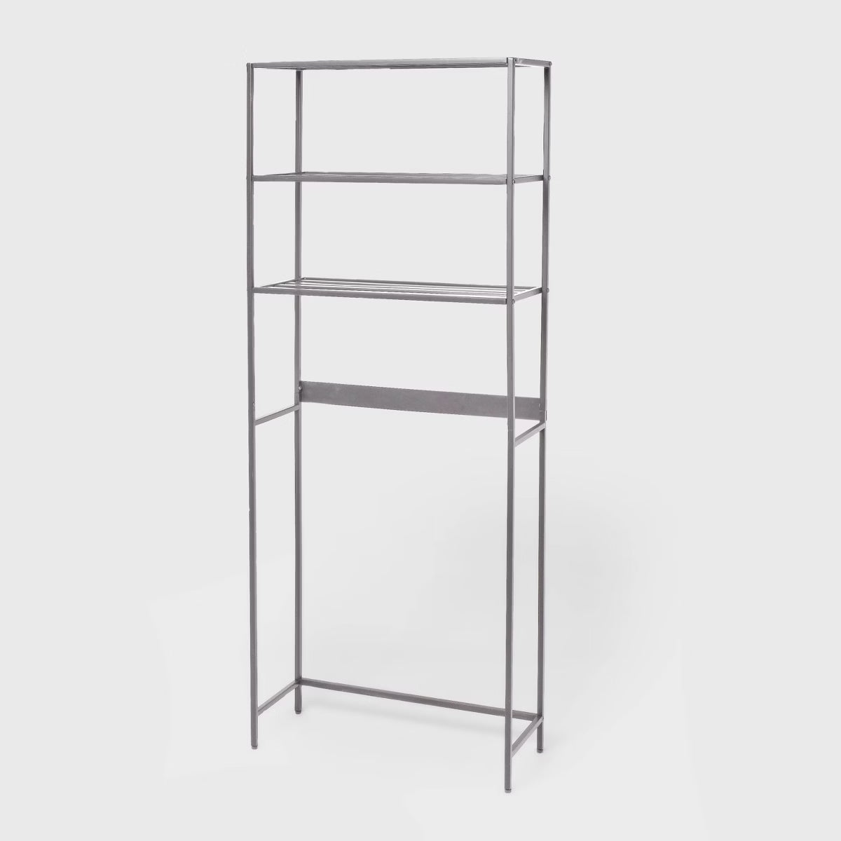 Over The Toilet Storage Brushed Nickel Metal