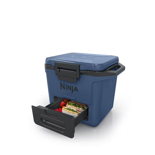 Ninja FrostVault 30qt Hard Sided Cooler with Dry Zone - Lakeshore Blue