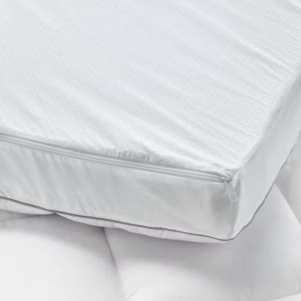 Premium Queen Cooling 4" Dual Layer Memory Foam Mattress Topper - Casaluna