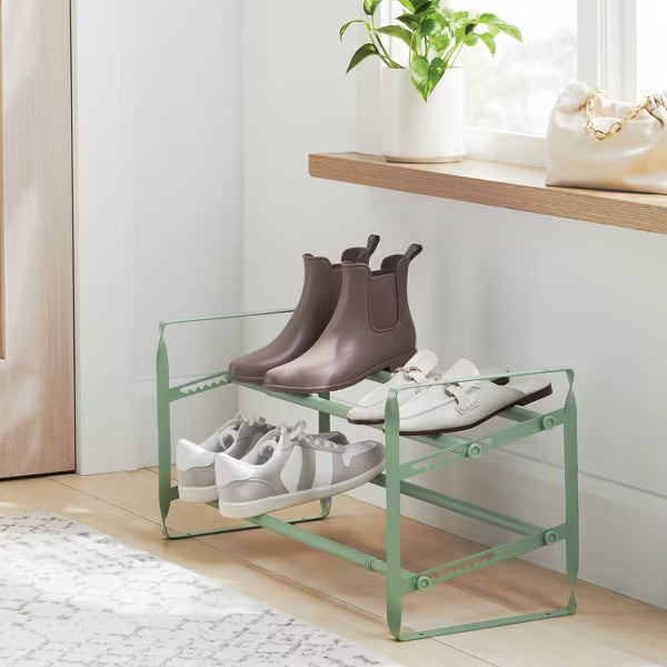 2 Tier Expandable Shoe Rack