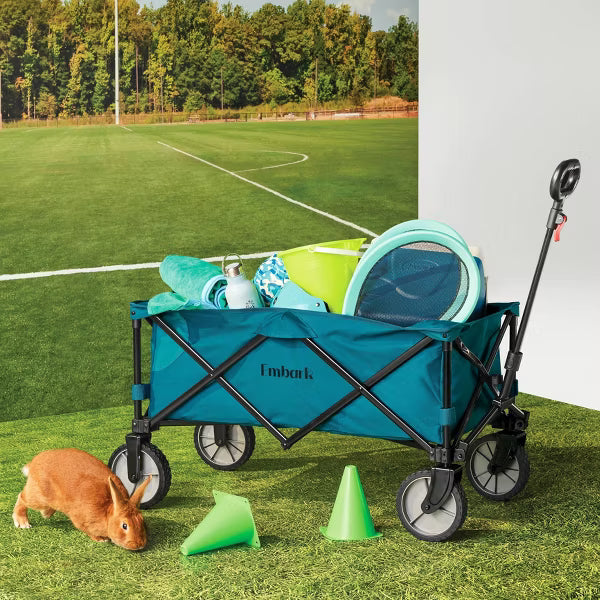 Teal Collapsible Wagon - Embark