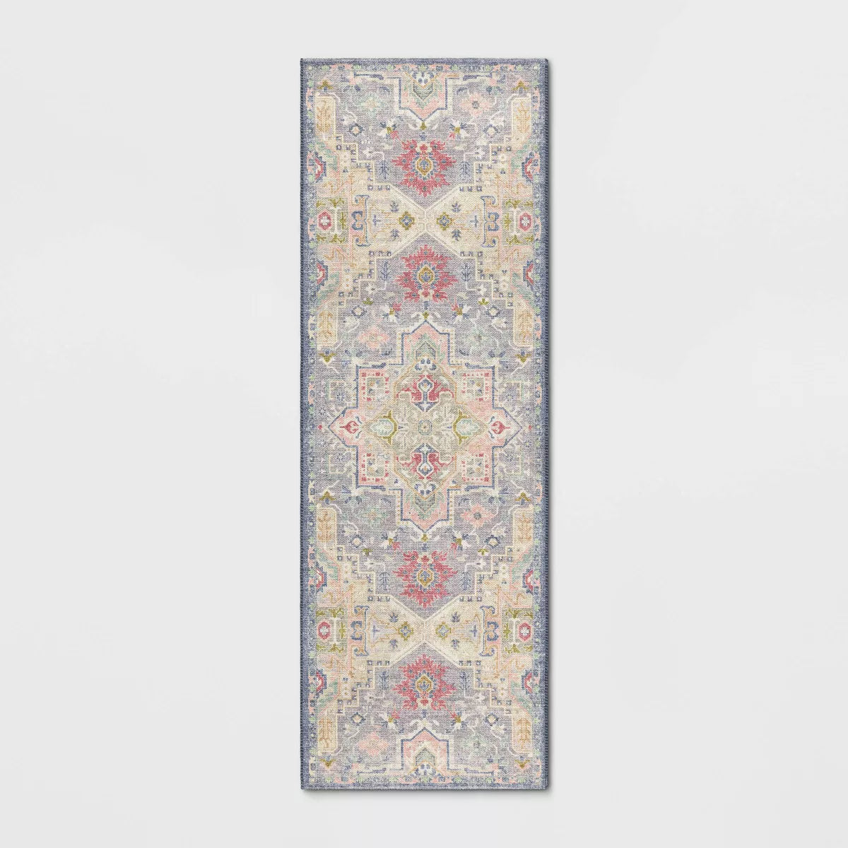 2 x 7 Washable Printed Accent Rug