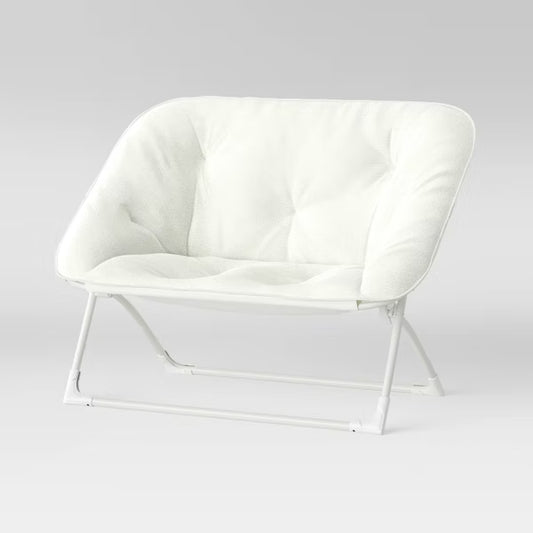 Folding Dish Kids' Loveseat