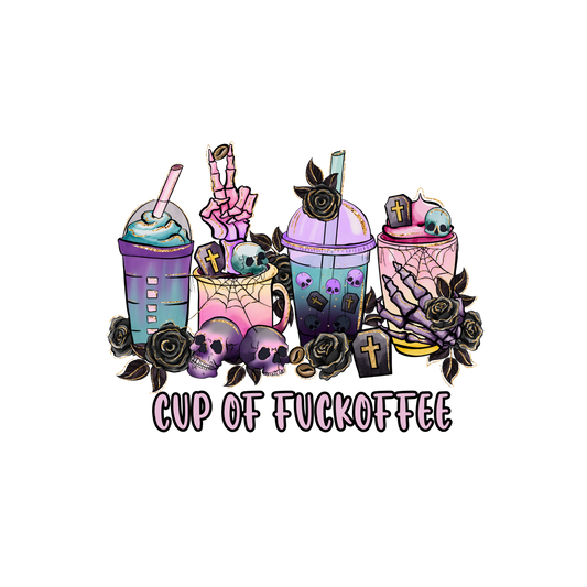 Cup of Fuckoffee - Women's Fine Jersey T-Shirt - Heather