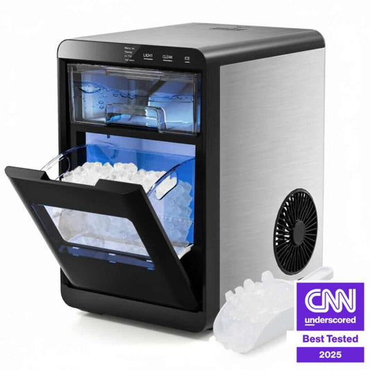 Nugget Ice Maker Countertop with Soft Chewable Pellet