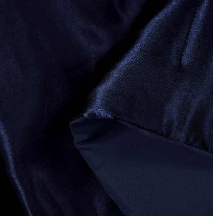 Whale Flotilla 3-Piece Reversible King Size Comforter Set, Soft Satin Comforter with 2 Pillowcases